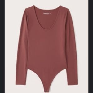 Abercrombie long sleeve bodysuit